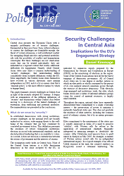 №139. Security Challenges in Central Asia. Implications for the EU’s Engagement Strategy