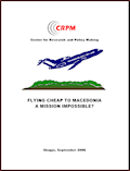 Flying cheap to Macedonia. A mission impossible? Cover Image