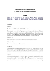 Institutional and Policy Framework for the Development of Capital Market in Bulgaria, September 1997