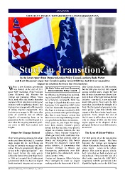 DPC BOSNIA DAILY: Croatia’s Policy Toward Bosnia and Herzegovina. Stuck in Transition? Cover Image