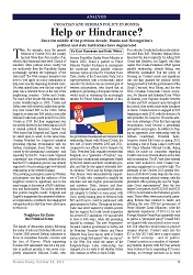 DPC BOSNIA DAILY: Croatian and Serbian Policy in Bosnia. Help or Hindrance? Cover Image