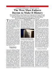 DPC BOSNIA DAILY: Catalyzing Democratic Change in Bosnia. The West Must Enforce Dayton to Make It History Cover Image