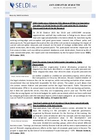 № 25 SELDI Anti-Corruption-Newsletter