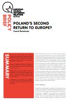 № 03 POLAND’S SECOND RETURN TO EUROPE? Cover Image