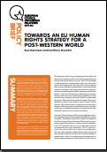 № 23 TOWARDS AN EU HUMAN RIGHTS STRATEGY FOR A POST-WESTERN WORLD Cover Image