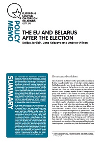 The EU and Belarus after the Election Cover Image
