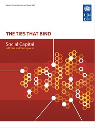 UNDP - HUMAN DEVELOPMENT REPORT 2009 - BOSNIA and HERZEGOVINA. The Ties that Bind - Social Capital in Bosnia and Herzegovina Cover Image