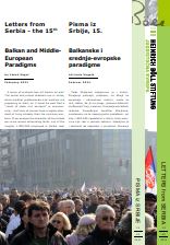 Pisma iz Srbije, broj 15: Balkanske i srednje-evropske paradigme.