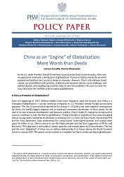 №158: China as an “Engine” of Globalisation: More Words than Deeds
