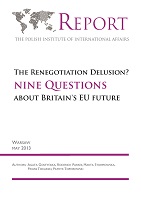 The Renegotiation Delusion? Nine Questions about Britain's EU future
