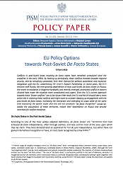 №159: EU Policy Options Towards Post-Soviet De Facto States