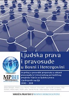 HUMAN RIGHTS AND JUDICIARY IN BOSNIA AND HERZEGOVINA (2010-2011) - A Report on the Implementation of the Recommendations for Justice Sector in Bosnia and Herzegovina from the Universal Periodic Review of the UN Human Rights Council Cover Image