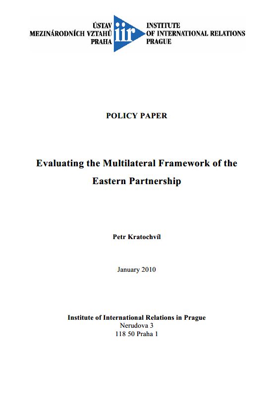 Evaluating the Multilateral Framework of the Eastern Partnership
