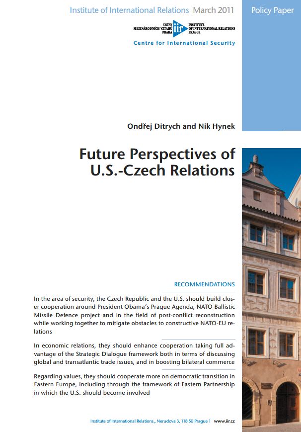 Future Perspectives of U.S.-Czech Relations