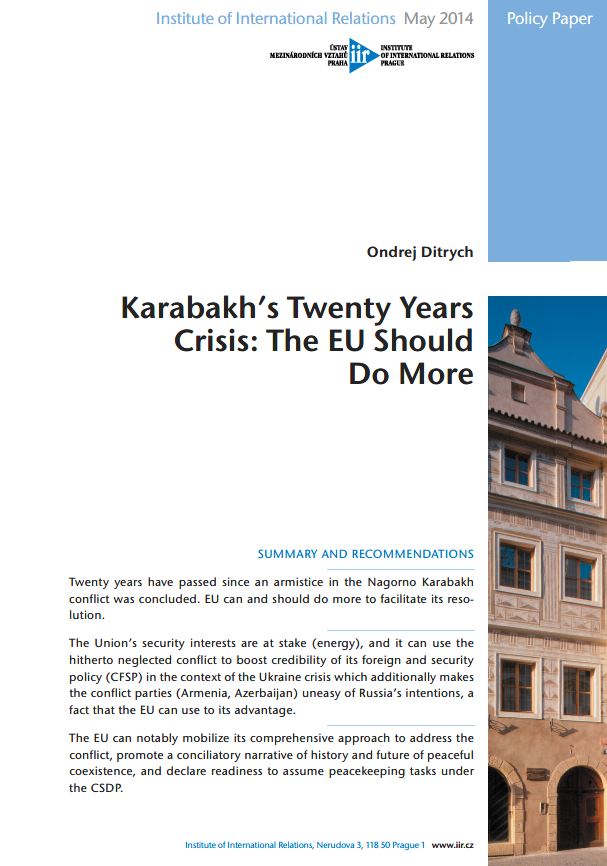 Karabakh’s Twenty Years Crisis: The EU Should Do More