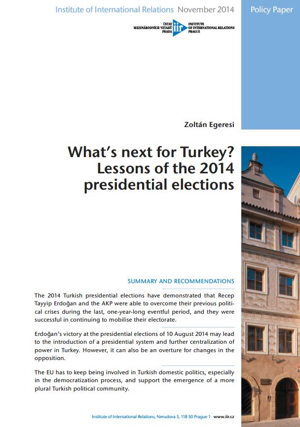 What’s next for Turkey? Lessons of the 2014 presidential elections