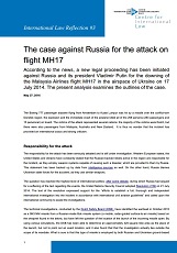 The case against Russia for the attack on flight MH17