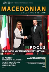 Macedonian Diplomatic Bulletin 2014/86 Cover Image