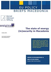 The state of energy (in) security in Macedonia