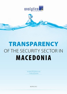 Transparency of the Security Sector in Macedonia Cover Image