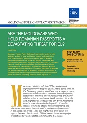 Are the Moldovans who hold Romanian Passports a Devastating Threat for EU? Cover Image