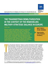 The Transnistrian Demilitarization in the Context of the Remodeling military-strategic Balance in Europe