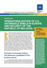Operationalization of U.S. Antimissile Shield in Europe and Security of the Republic of Moldova