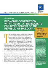 Economic Cooperation with the EU – A Prerequisite for Development of the Republic of Moldova Cover Image