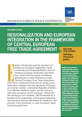 Regionalization and European Integration in the Framework of Central European Free Trade Agreement
