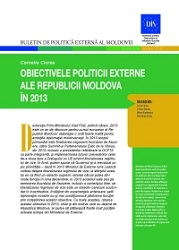 The Republic of Moldova Foreign Policy Objectives in 2013
