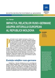 Russian-German Relations Impact on the Republic of Moldova European future