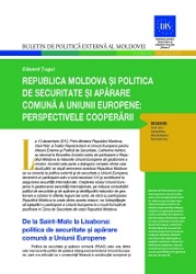 Republic of Moldova and Common Security and Defence Policy of the European Union: Prospects for Cooperation