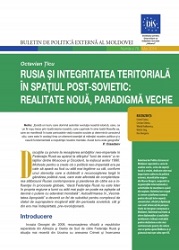 Russia and the Territorial Integrity in the Post-Soviet: New Reality, Old Paradigm