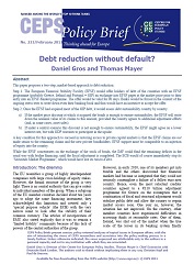 №233. Debt reduction without default? Cover Image