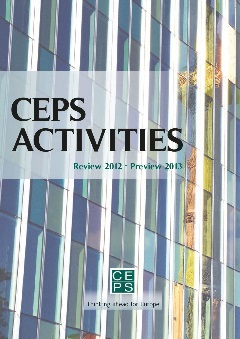 CEPS Activities. Review 2012 – Preview 2013 Cover Image