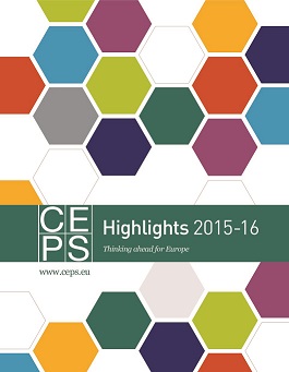 Centre for European Policy Studies. Highlights 2015-16 Cover Image