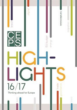 Centre for European Policy Studies. Highlights 2016-17 Cover Image