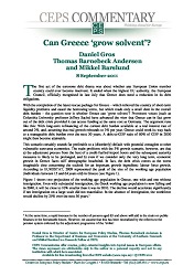 Can Greece ‘grow solvent’? Cover Image