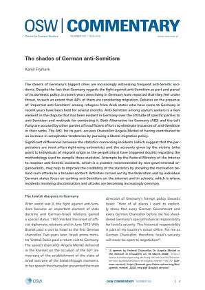 The shades of German anti-Semitism