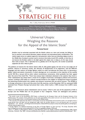 №82: Universal Utopia: Weighing the Reasons for the Appeal of the Islamic State