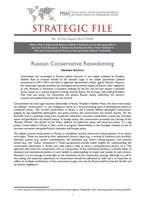 №54: Russian Conservative Reawakening