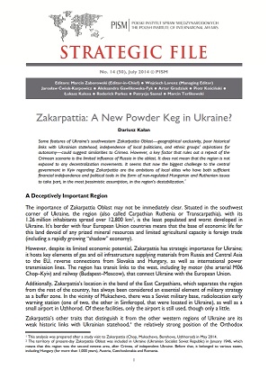 №50: Zakarpattia: A New Powder Keg in Ukraine?
