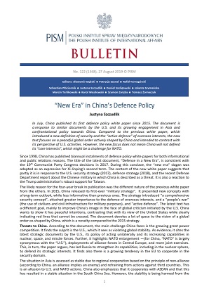 “New Era” in China’s Defence Policy Cover Image
