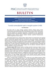 Turecko-amerykański spór o rosyjski system S-400