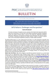 WTO Reform: Challenges and Perspectives Cover Image