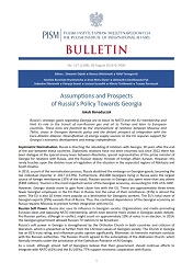 Assumptions and Prospects of Russia’s Policy Towards Georgia Cover Image