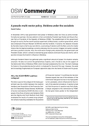 A pseudo-multi-vector policy. Moldova under the Socialists