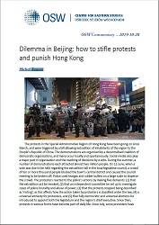Dilemma in Beijing: how to stifle protests and punish Hong Kong Cover Image