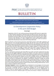 EU Development Cooperation Policy in the post-2020 Budget Cover Image