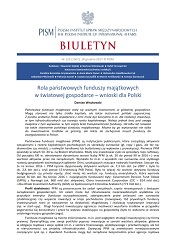 The Role of Sovereign Wealth Funds in the Global Economy: Conclusions for Poland Cover Image